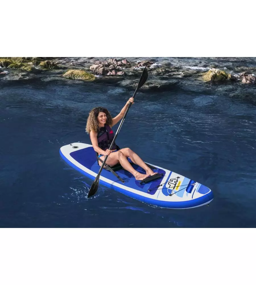 SET DA SUP CONVERTIBILE IN CANOA BESTWAY "OCEANA" 305X84X12 CM - COD. 65350